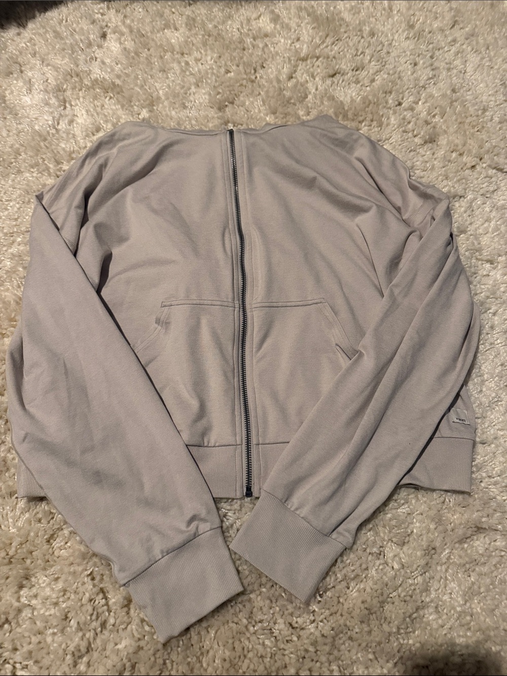 Vuori heather acru Zip-Up Women's Hoodie